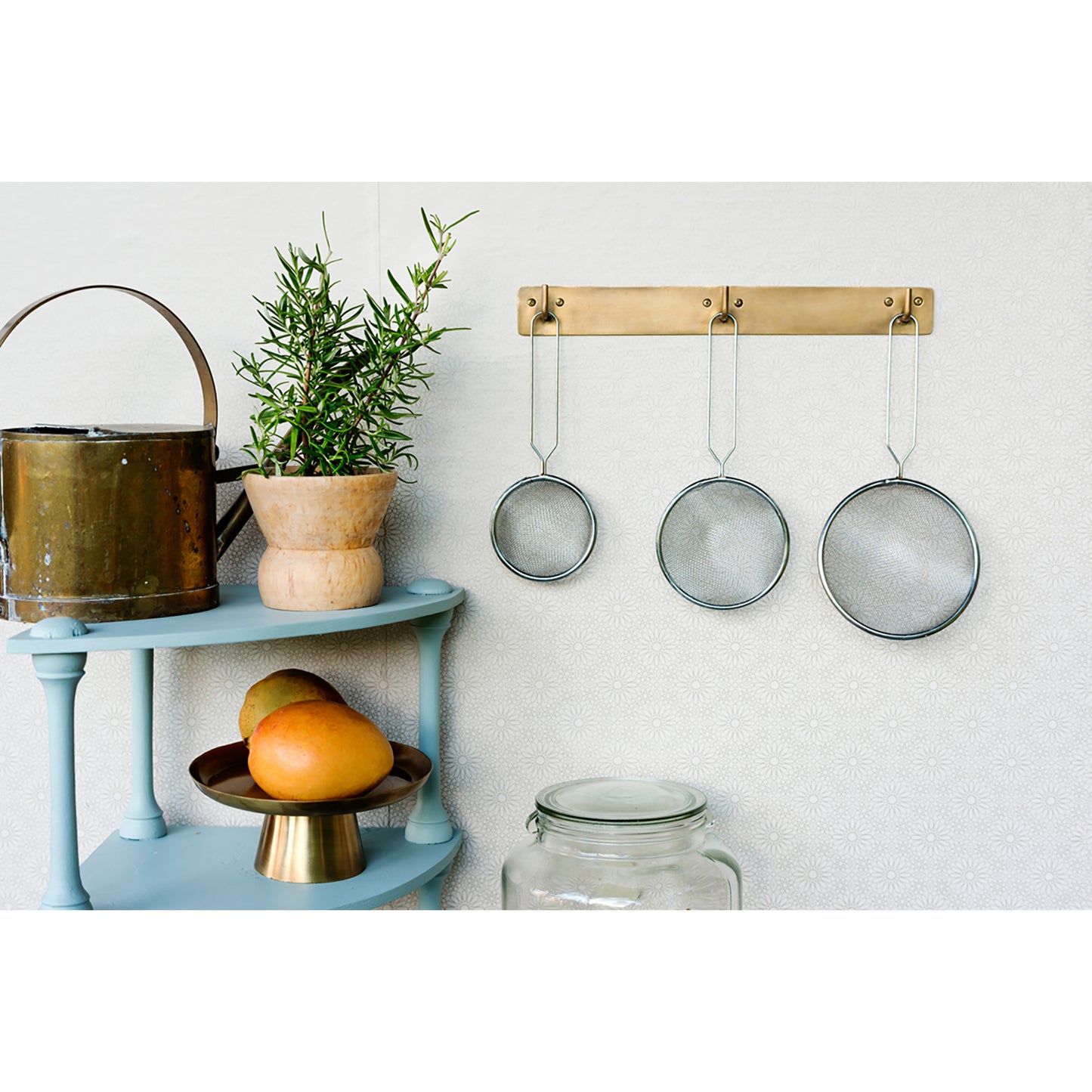 Brass Plate Triple Hook