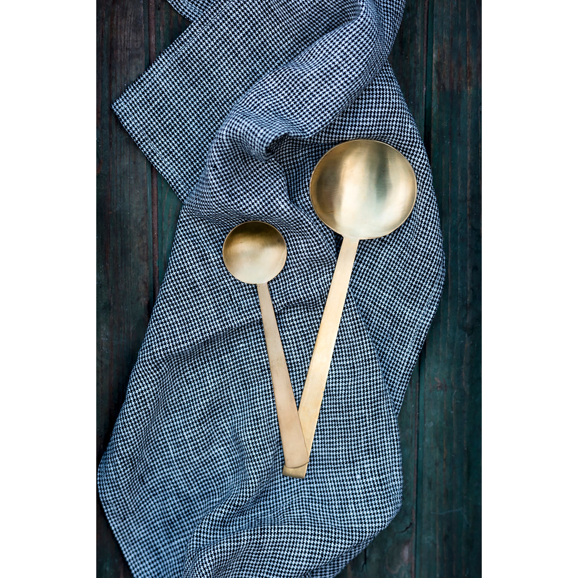 Brass Serving Spoon