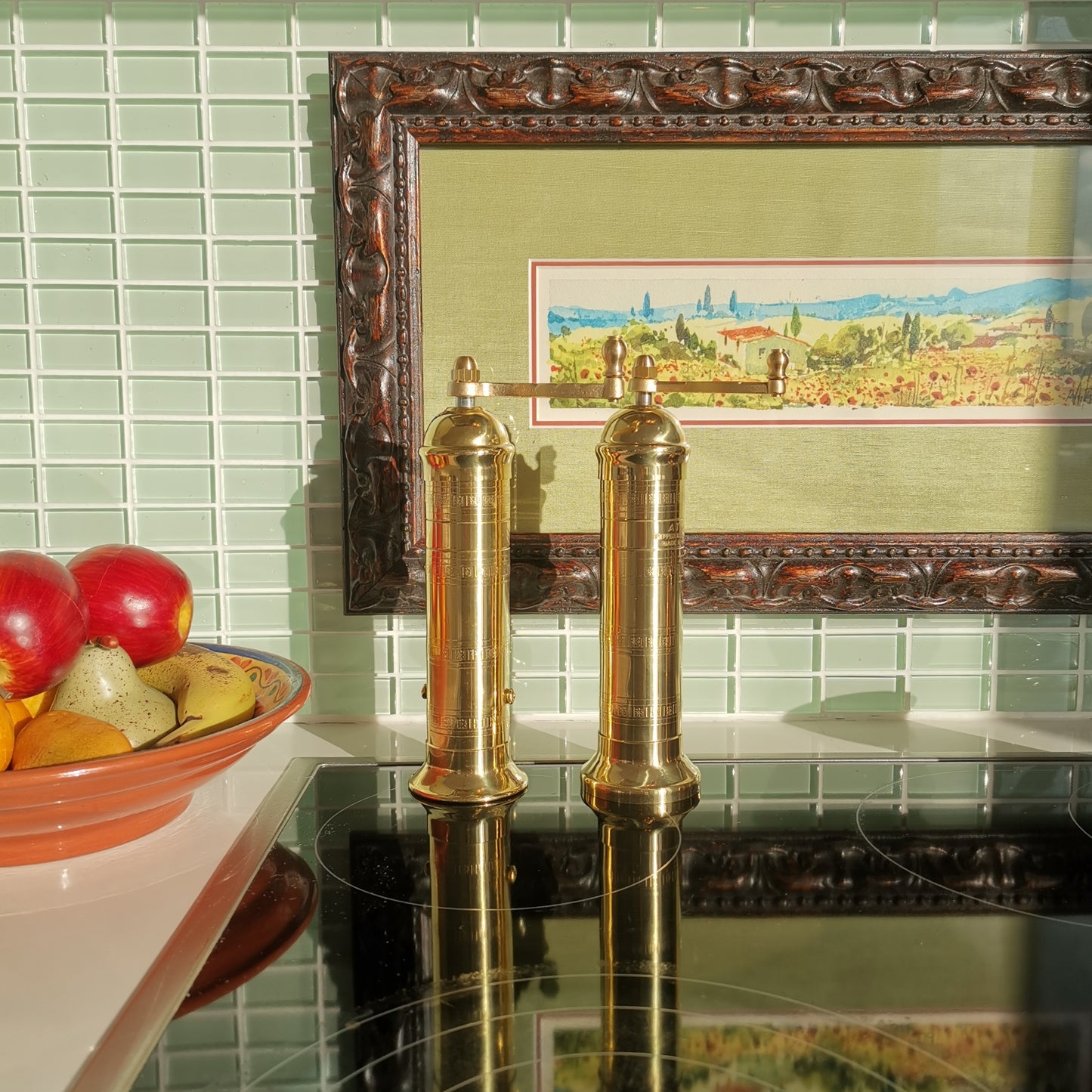 Yia Sou Brass Salt Mill