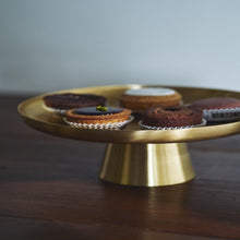 Load image into Gallery viewer, Marie-Antoinette Brass Cake Stand
