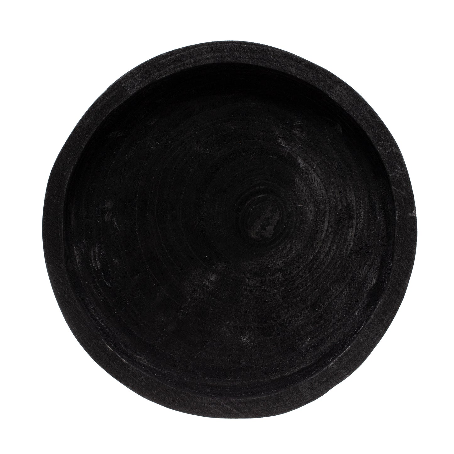 Ebony Wood Footed Tray