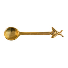 Load image into Gallery viewer, Brass Spoon with Bee Handle Detail
