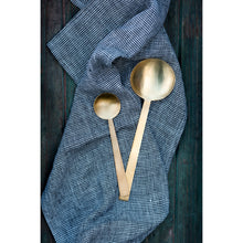 Load image into Gallery viewer, Brass Serving Spoon
