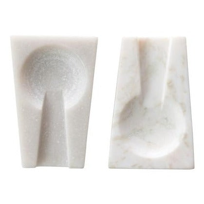 White Marble Spoon Rest