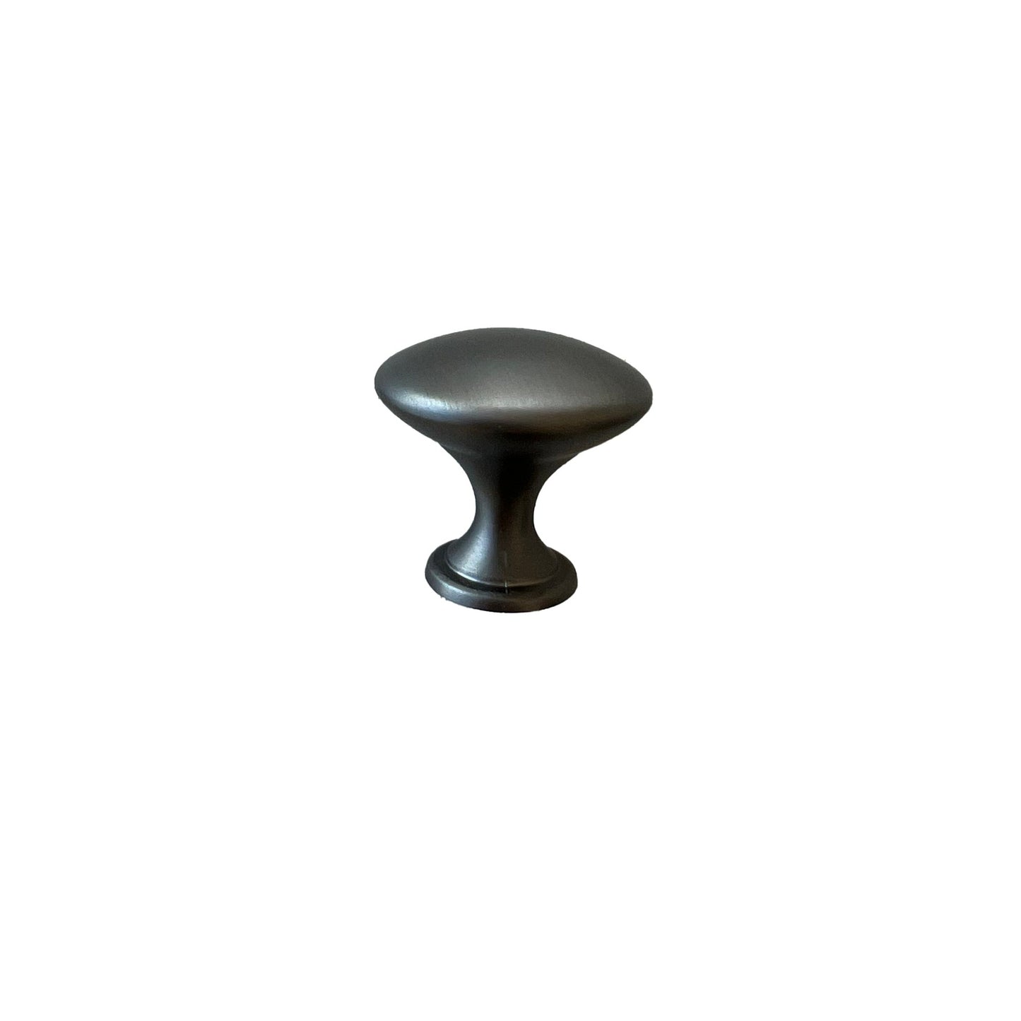 Lagos Knob in Black Brushed Nickel