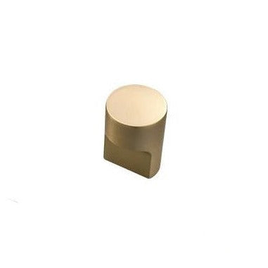 Tirana Knob in Brushed Brass